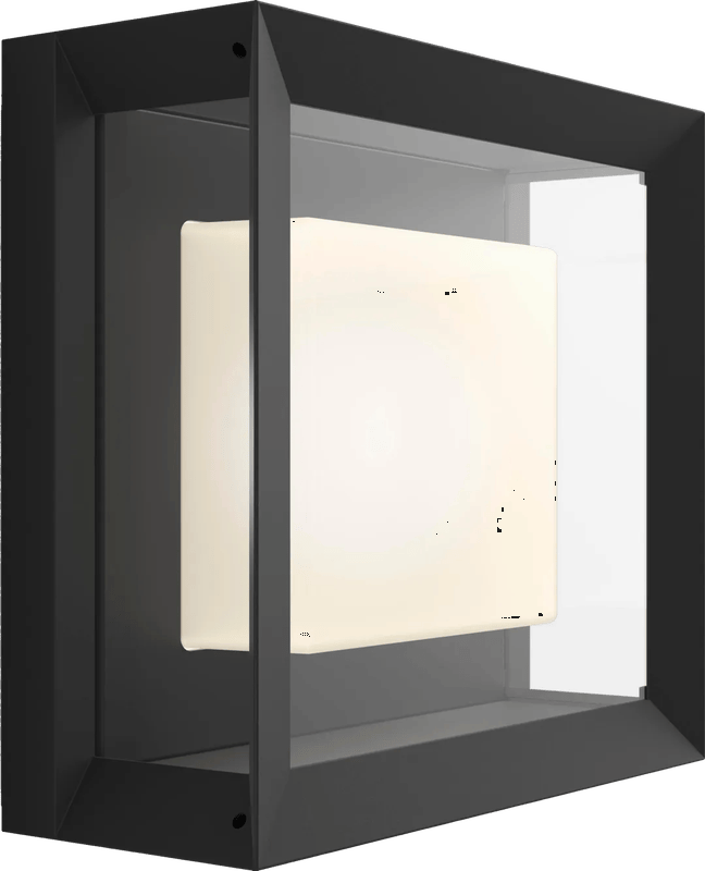 Philips Hue Econic muurlamp White and Color Zwart modern