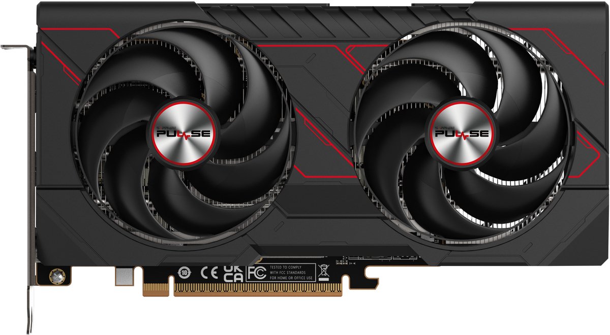 Sapphire Pulse AMD Radeon RX 9060 XT - Videokaart - 16GB - GDDR6 - PCIe 5.0 - 2x HDMI 2.1 - 1x DisplayPort 2.1
