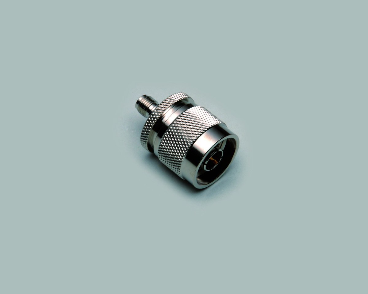 BKL Electronic 0419109 N-adapter N-stekker - SMA-reverse-bus 1 stuk(s)