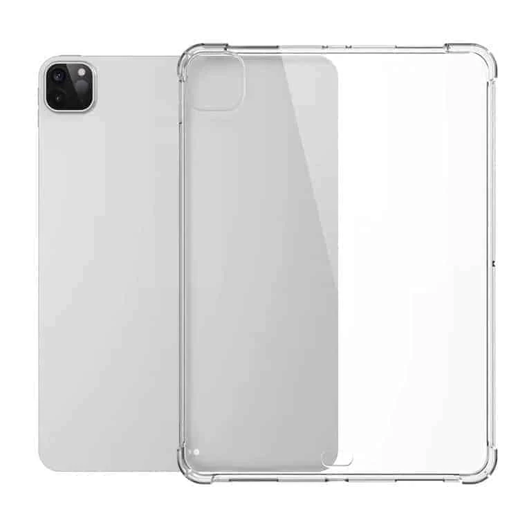 Anti-Shock Siliconen Backcover Hoes iPad Pro 11 - 2022 / 2021 / 2020 - Transparant