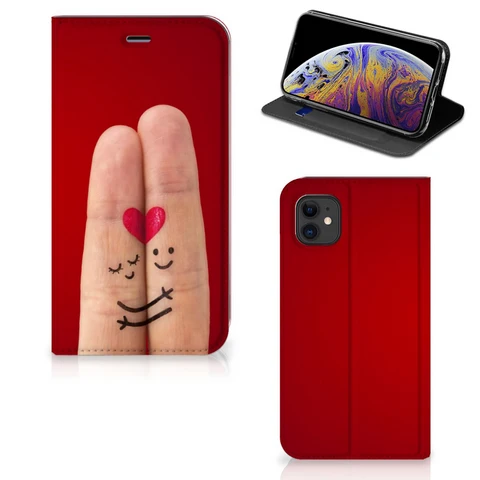 Apple iPhone 11 Hippe | Standcase | Liefde - Origineel Romantisch Cadeau