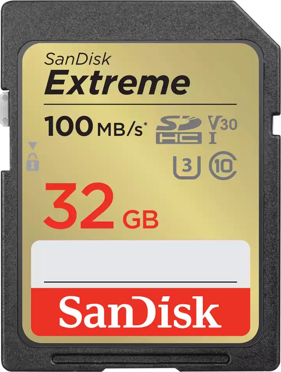 32 GB Extreme SDHC 4K UHD