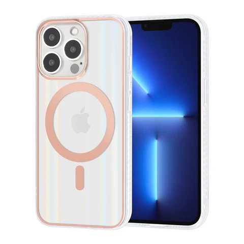 Apple iPhone 13 Pro TPU Backcover hoesje - Rose Gold