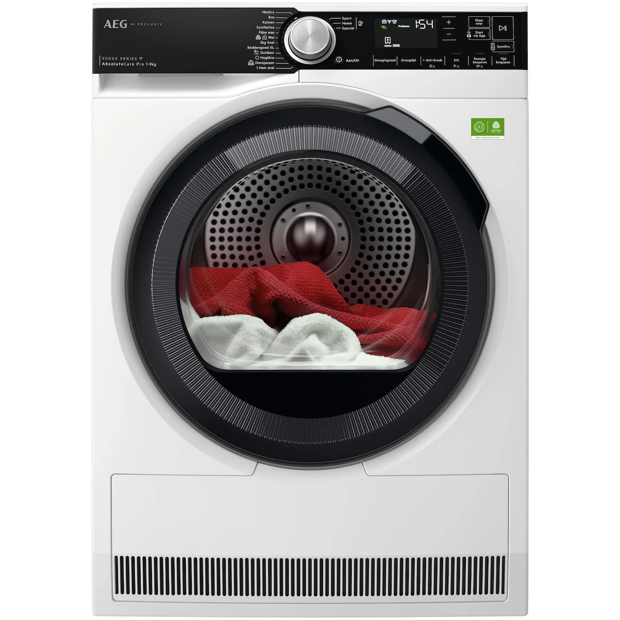 AEG TR97MUNCHEN AbsoluteCare Pro Warmtepompdroger Wit