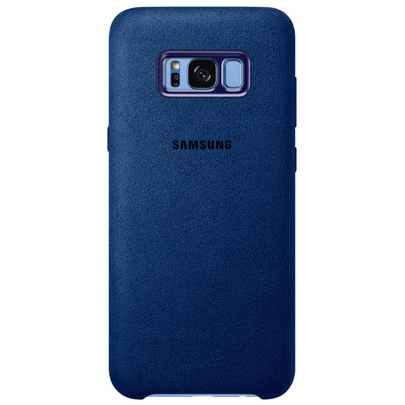 Galaxy S8+ Alcantara Cover blauw EF-XG955ALEGWW
