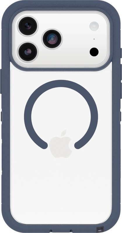 OtterBox Defender Pro XT iPhone 17 Pro Max Back Cover MagSafe Magneet Transparant Blauw