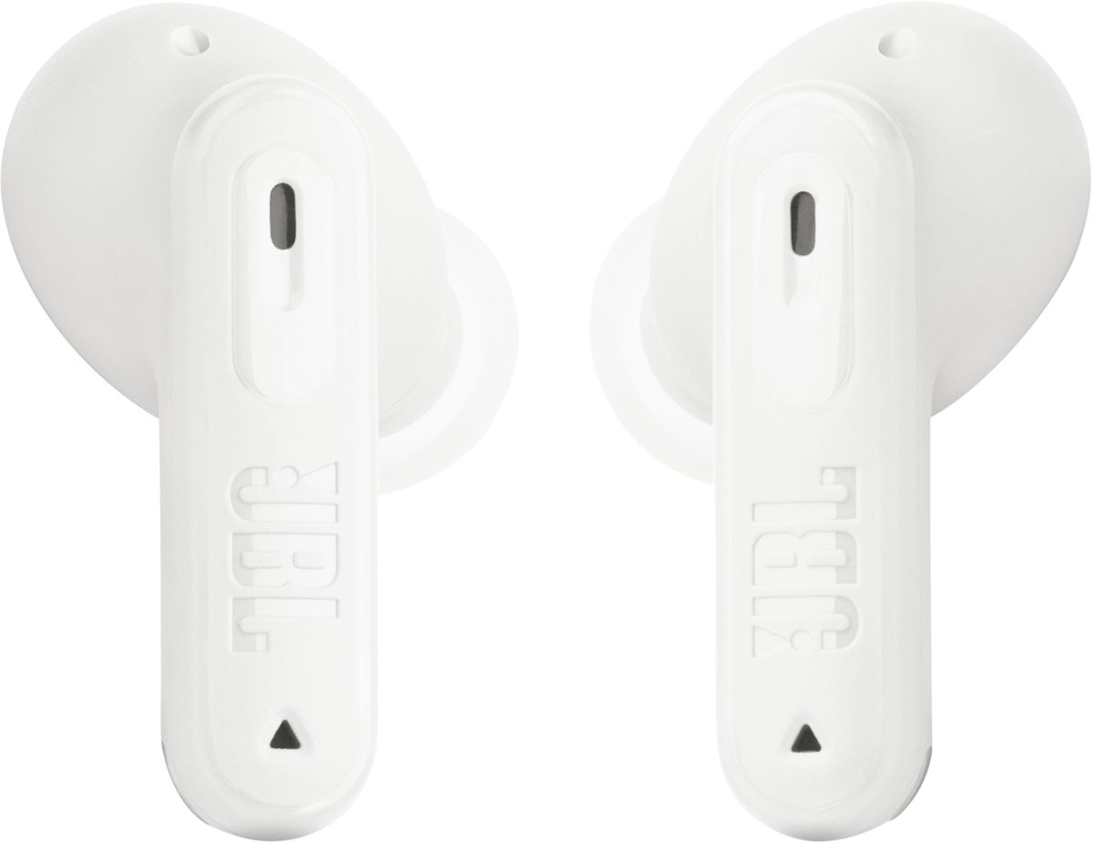 JBL Tune Beam 2 - Noise Cancelling Oordopjes - Oortjes Draadloos - Bluetooth - In-ear True Wireless - 48 uur speeltijd - IP54 - Wit