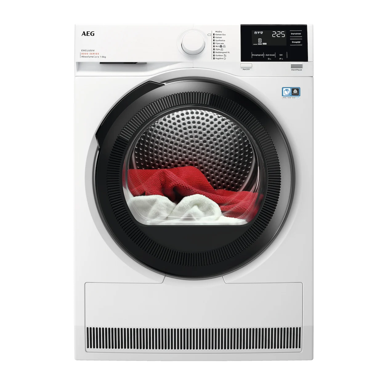 AEG TR8ESSEN AbsoluteCare Warmtepompdroger Wit