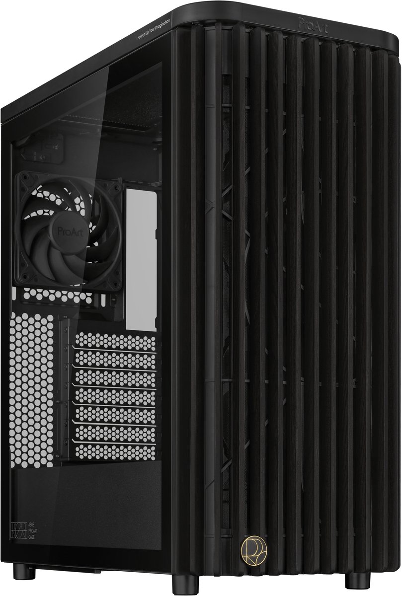 ASUS ProArt PA401 Wood Tempered Glass Panel - Pc-behuizing - Tower - ATX
