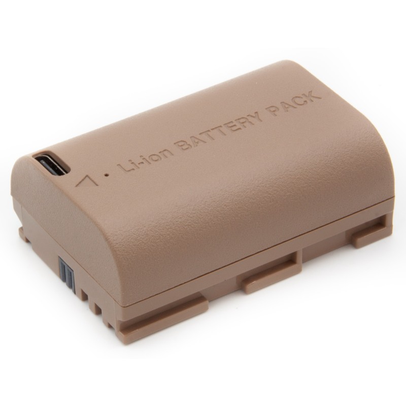ChiliPower accu LP-E6 USB-C versie voor Canon - 2040mAh