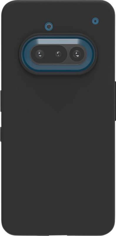Just in Case Soft Design Nothing Phone (3a) Back Cover Zwart