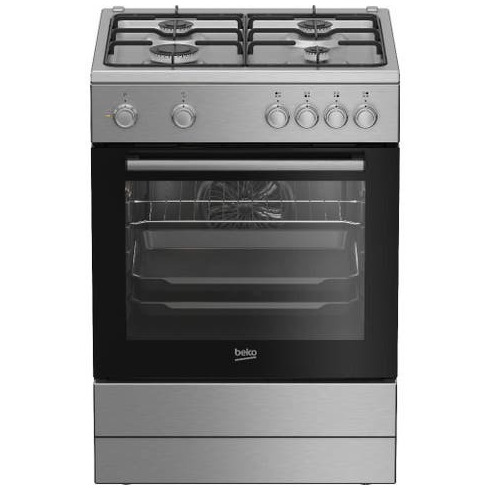 Beko FBM6202X NL Gasfornuis Zilver