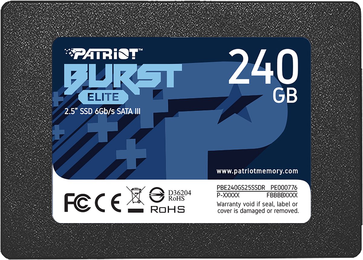 240GB SSD - Patriot Burst 2.5'' SSD - SATA
