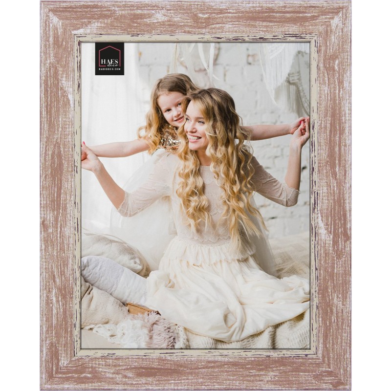 Haes Deco Kunststof fotolijst Brion bruin voor 1 foto formaat 13x18 - SP14418