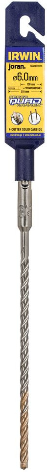 Irwin SDS-plus betonboor 4C Quad 6x210mm