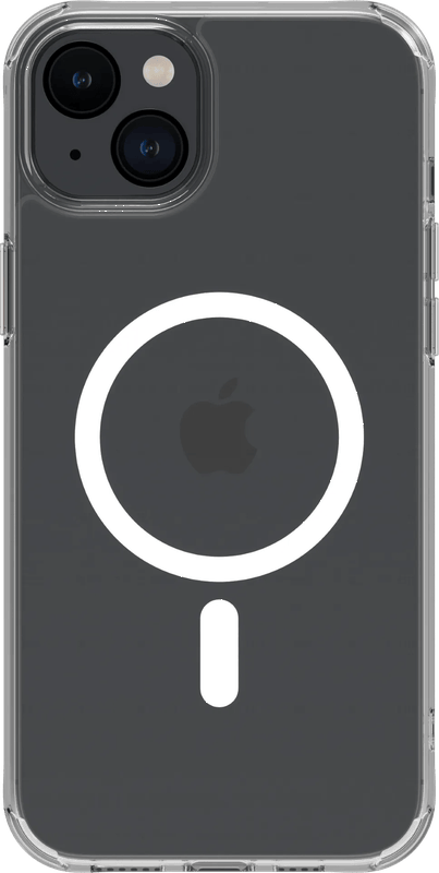BlueBuilt Protective Back Cover met MagSafe iPhone 15 Plus Transparant