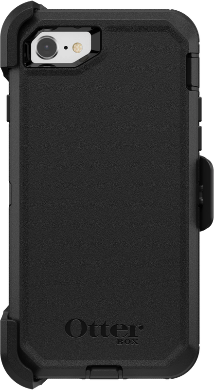 OtterBox Defender Apple iPhone SE 2022 / SE 2020 / 8 / 7 Back Cover Zwart