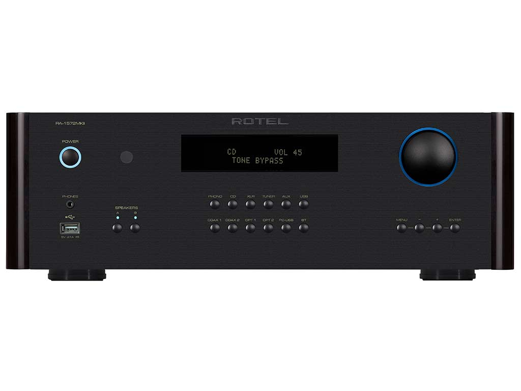 Rotel RA-1572 MKII stereo versterker zwart