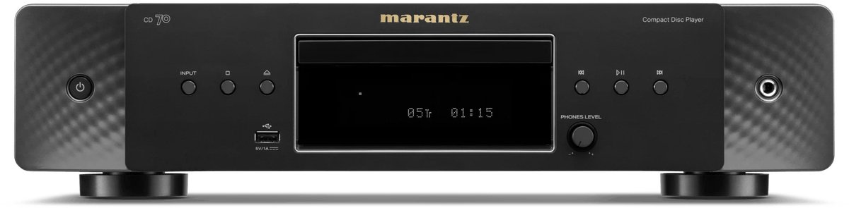 Marantz CD 70, 6,5 kg, Zwart, Persoonlijke cd-speler