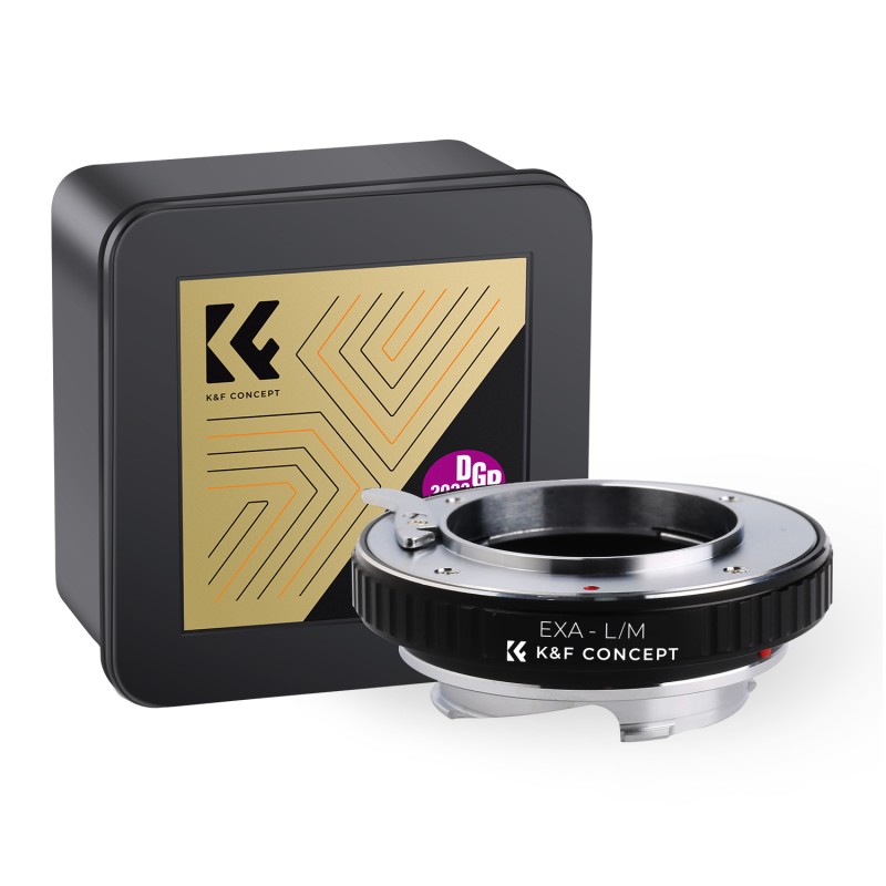 K&F Concept lensadapter Exakta EXA naar Leica M mount voor rangefinder camera's