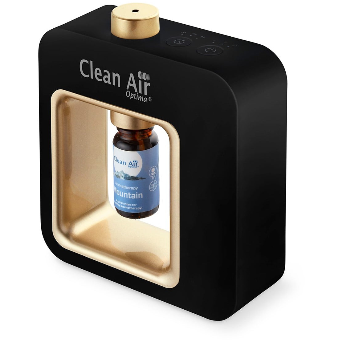 Clean Air Optima AD-304B vernevelaar zwart goud Klimaat accessoire Zwart