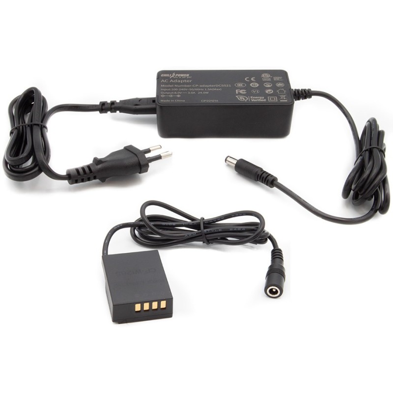 ChiliPower Netadapter DR-W126 voor Fujifilm - plus NP-W126 dummy accu - Adapter Kit
