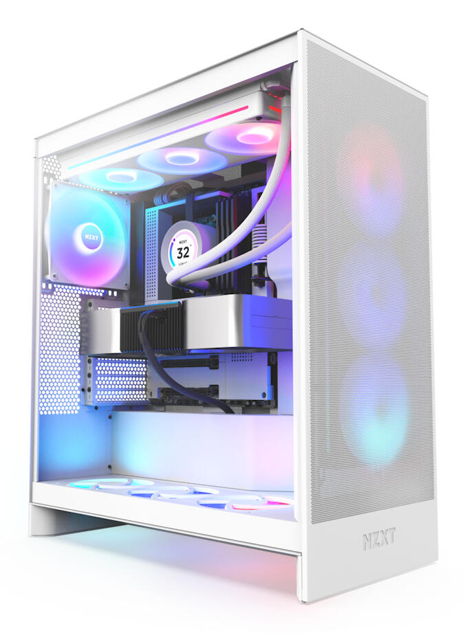 NZXT H7 Flow (2024) RGB wit