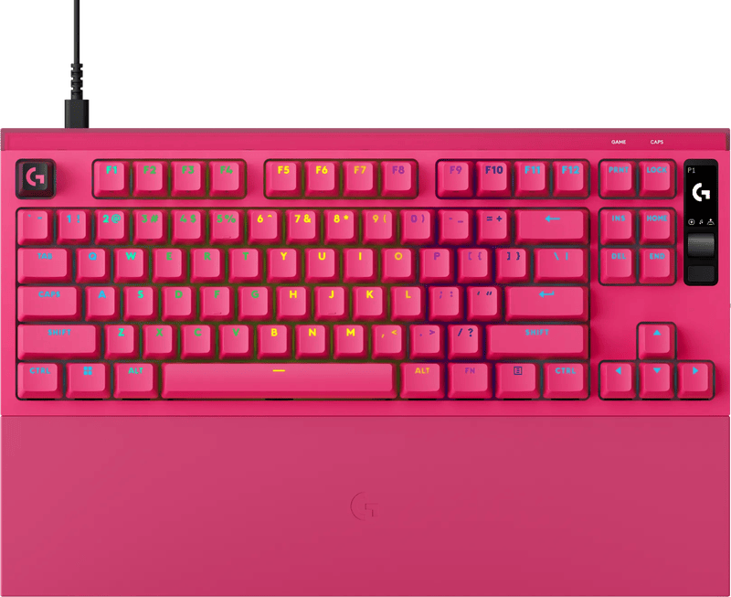 Logitech G PRO X2 RAPID TKL Gaming Toetsenbord Roze Qwerty