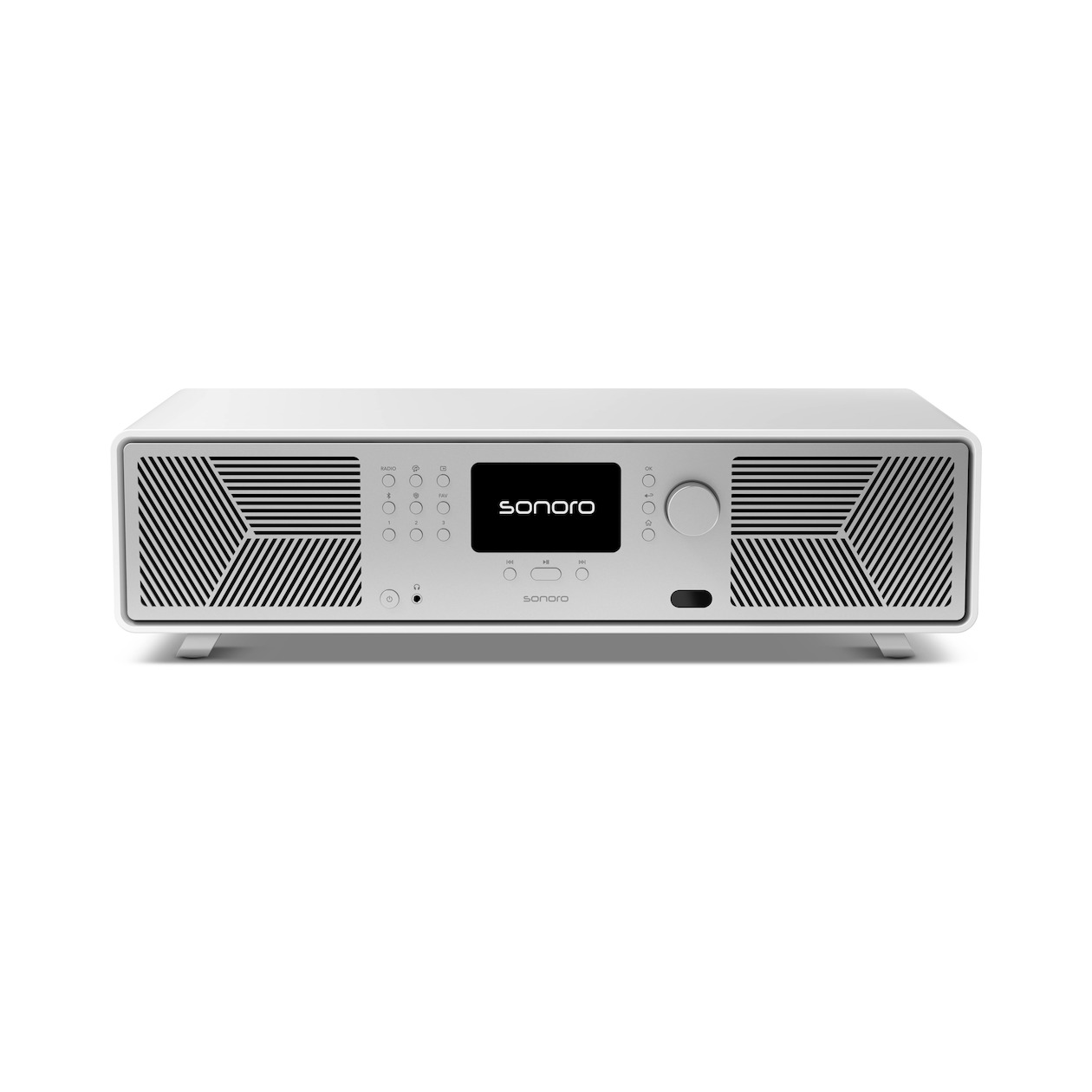 Sonoro AVATON Hybride radio Zilver
