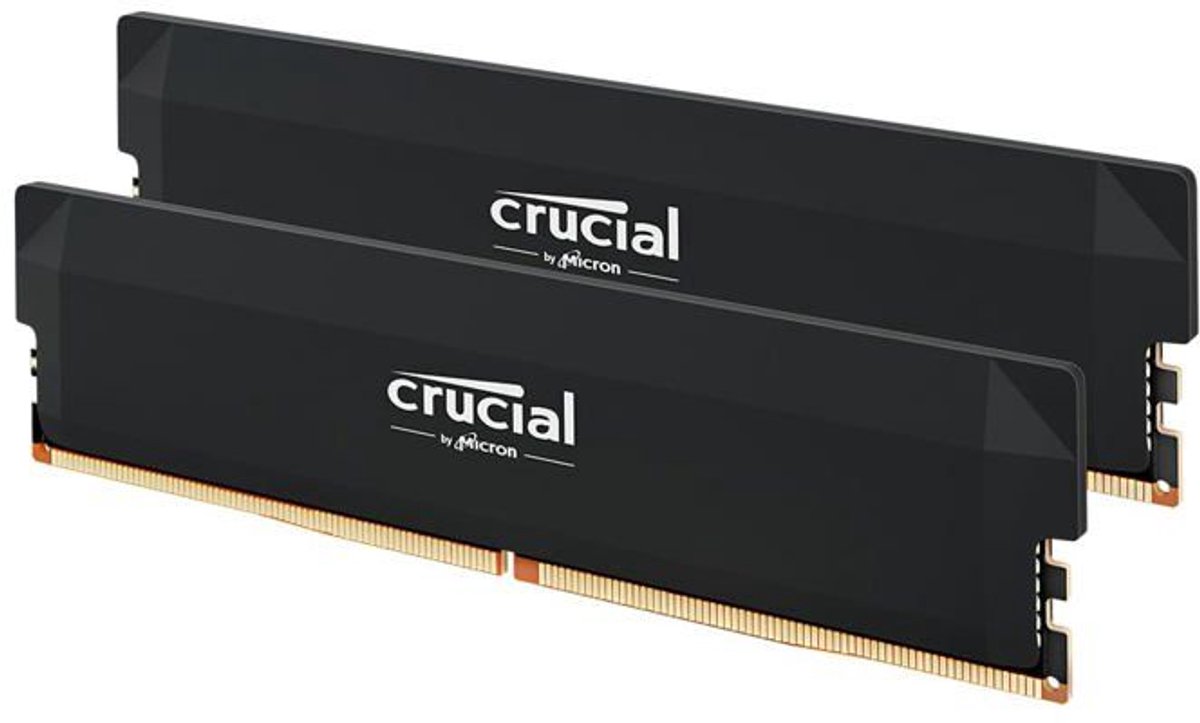 Crucial Pro Overclocking CP2K16G64C38U5B - RAM-geheugen - 32GB - DDR5 - 2x16GB - DIMM - 6400 MHz - AMD EXPO - Intel XMP