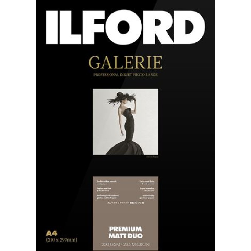 Ilford Galerie Premium Matt Duo 200g A3+ 50 Vel