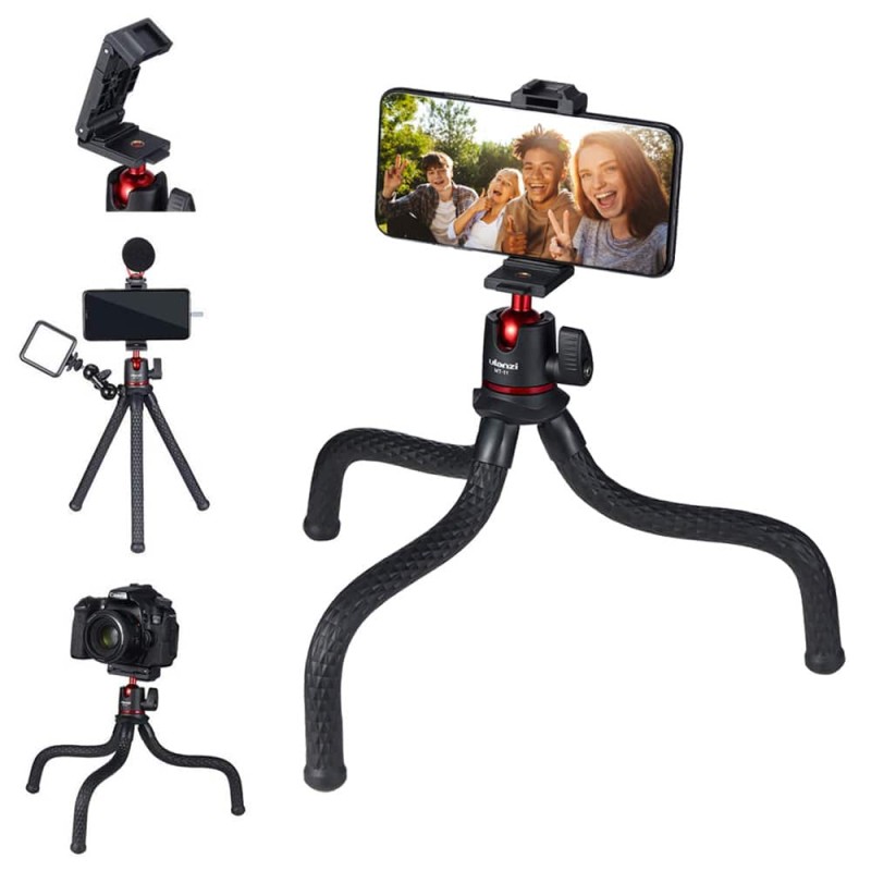 Ulanzi MT-11 flexibel statief XL met telefoonhouder en buigbare poten