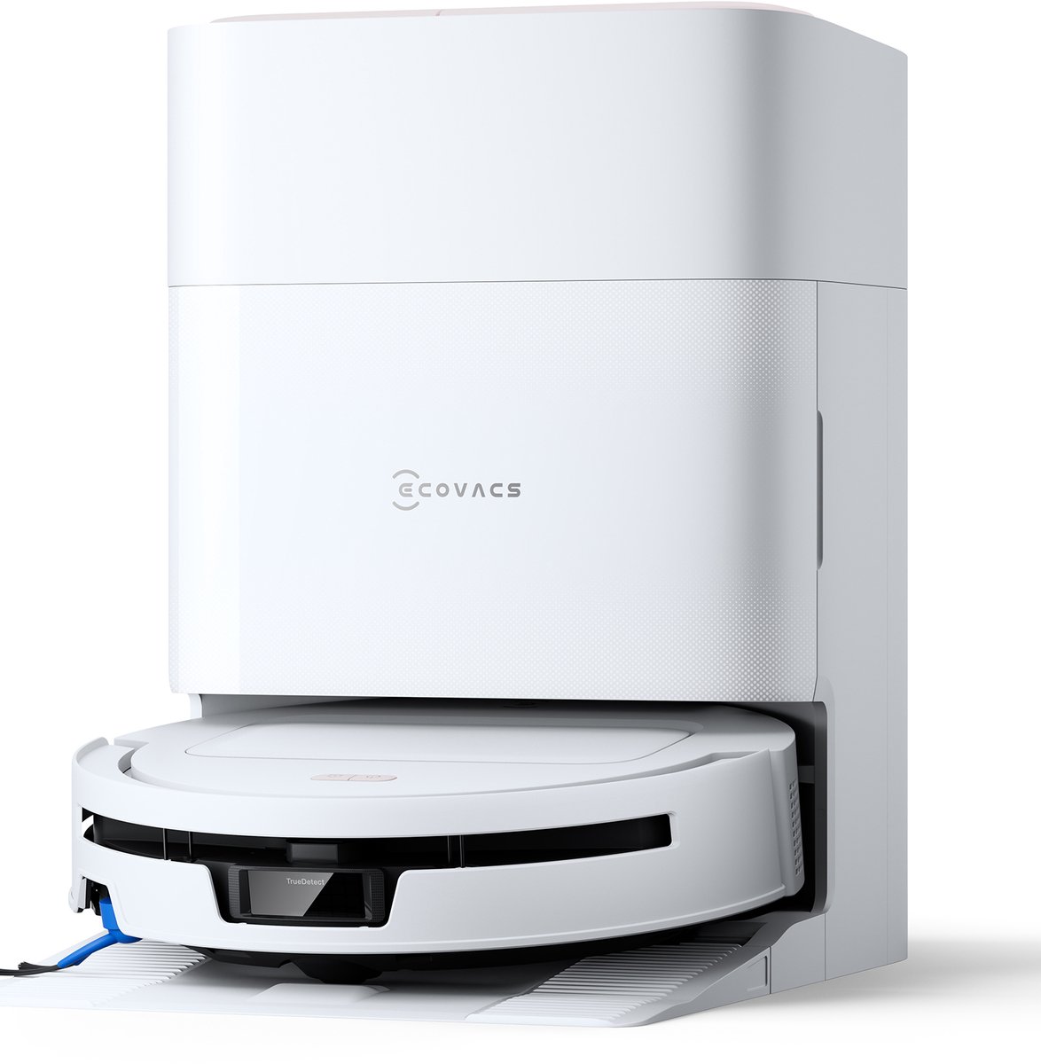 Ecovacs Deebot T90 Max Pro Omni – Robotstofzuiger Met Dweilfunctie – 40.000 Pa – 9,5 cm Ultradun – ZeroTangle 4.0 Anti-klit – Omni-Station – Wit