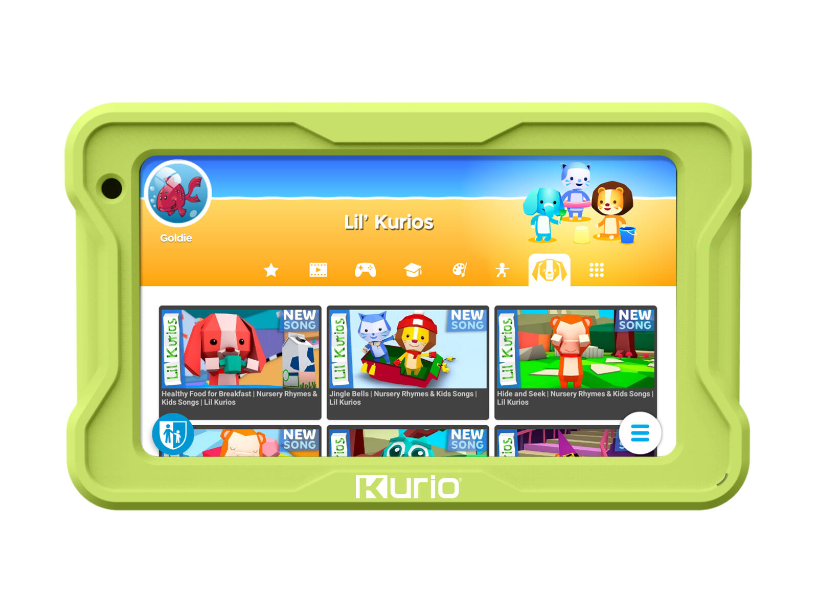 Kurio Tab Lite kindertablet groen