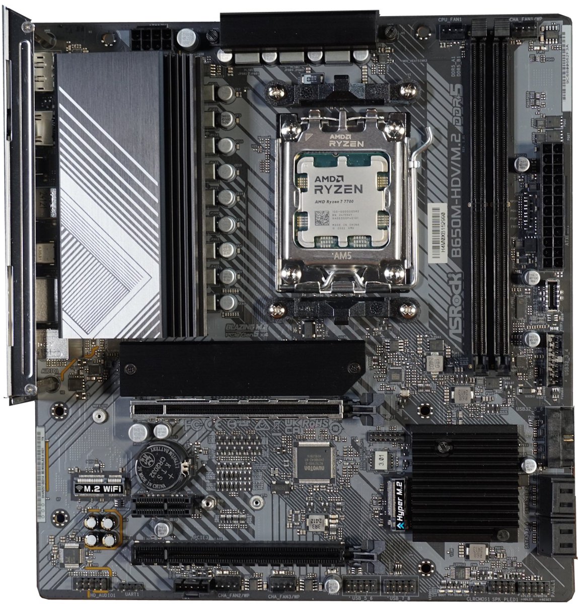 Azerty Combokit Asrock 7500F - Combokit - AMD Ryzen 5 7500F - Asrock B650M-HDV/m.2