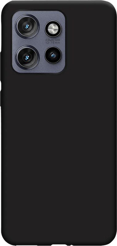 Just in Case Soft Design Motorola Edge 50 Neo Back Cover Zwart