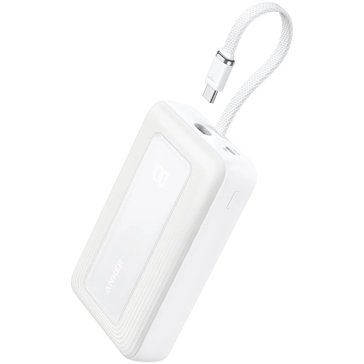 Anker Zolo Power Bank (20 000 mAh 30W Built-In USB-C Cable) Powerbank Wit