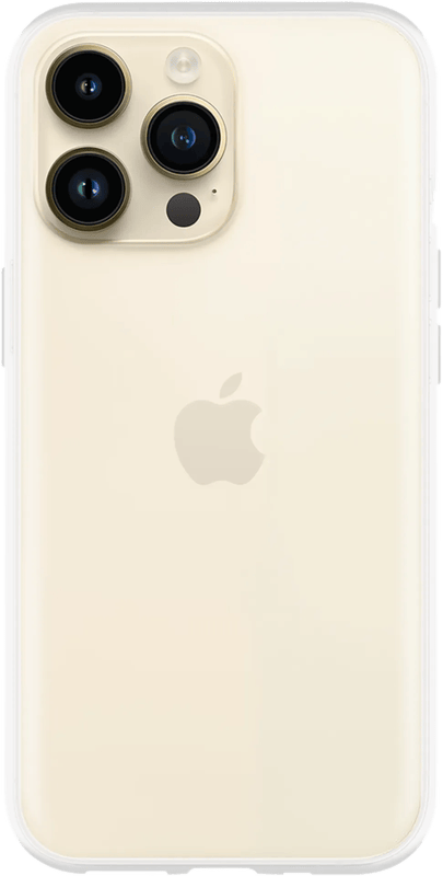 Just in Case Soft Design Apple iPhone 14 Pro Max Back Cover Transparant