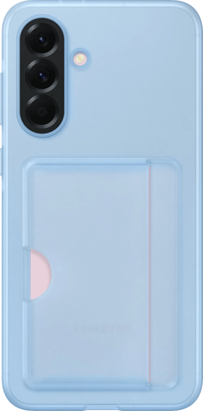 Samsung Galaxy A56 Card Slot Back Cover Blauw