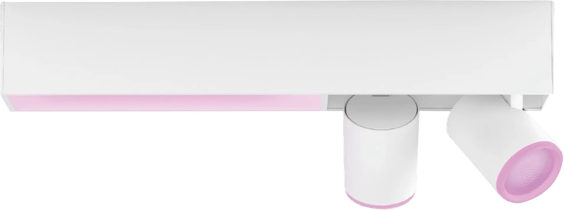 Philips Hue Centris Opbouwspot White and Color - Wit - Rechthoek - 2-spots