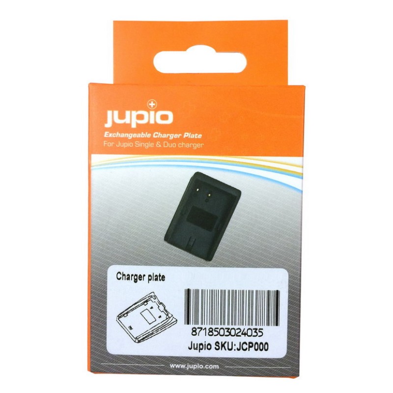 Accu-frontje voor duo en single oplader - voor JVC accu BN-VG107, BN-VG114, BN-VG121 en BN-VG138