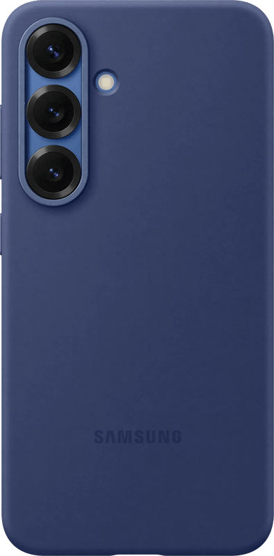 Samsung Galaxy S25 Siliconen Back Cover Blauw