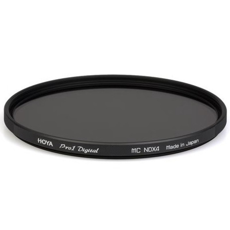 Hoya Grijsfilter ND4, Pro1D serie - 2 stops - 58mm