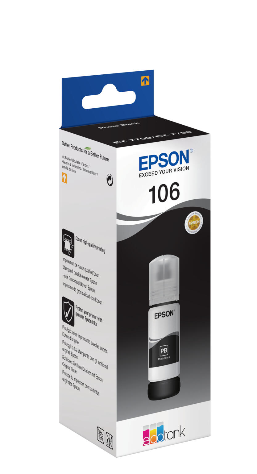 Epson 106 EcoTank foto zwart
