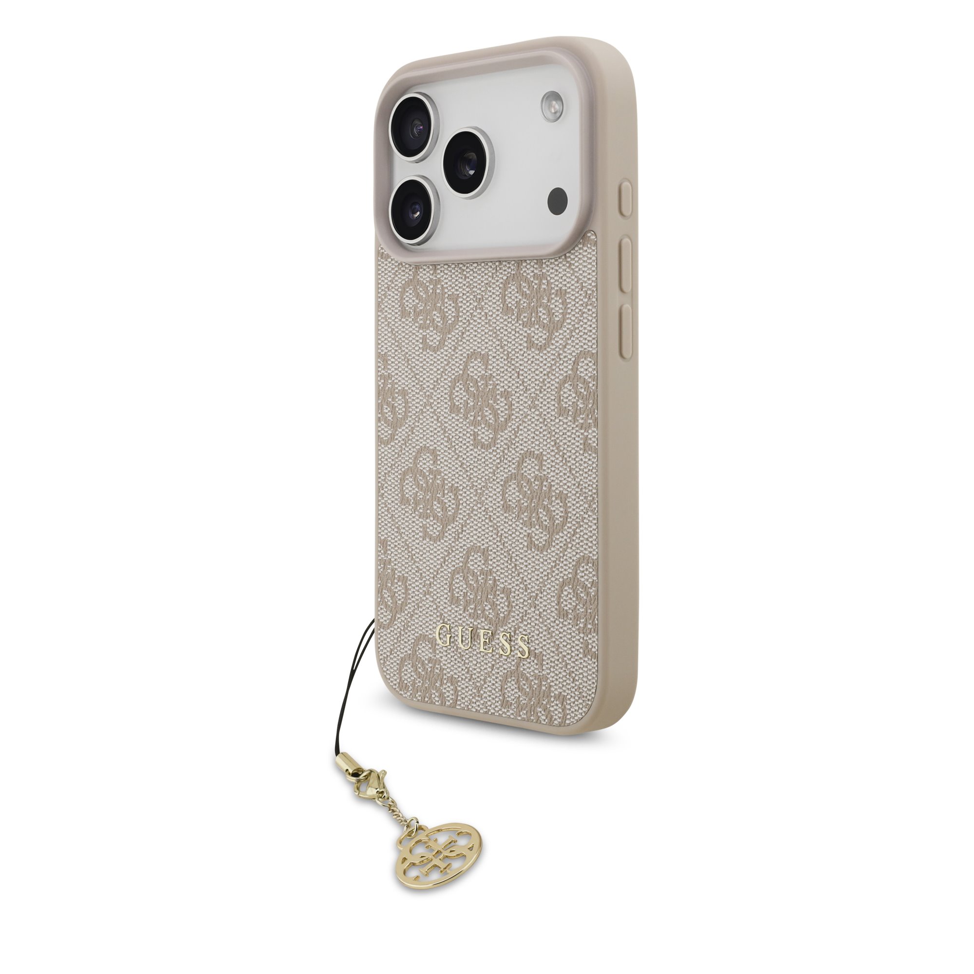 Guess 4G Charm MagSafe Hoesje iPhone 17 Pro / 18 Pro - Roze