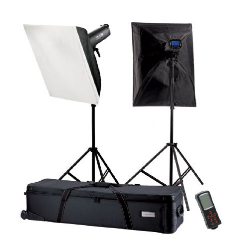 Falcon Eyes Studioflitsset TFK-2400L met LCD Scherm