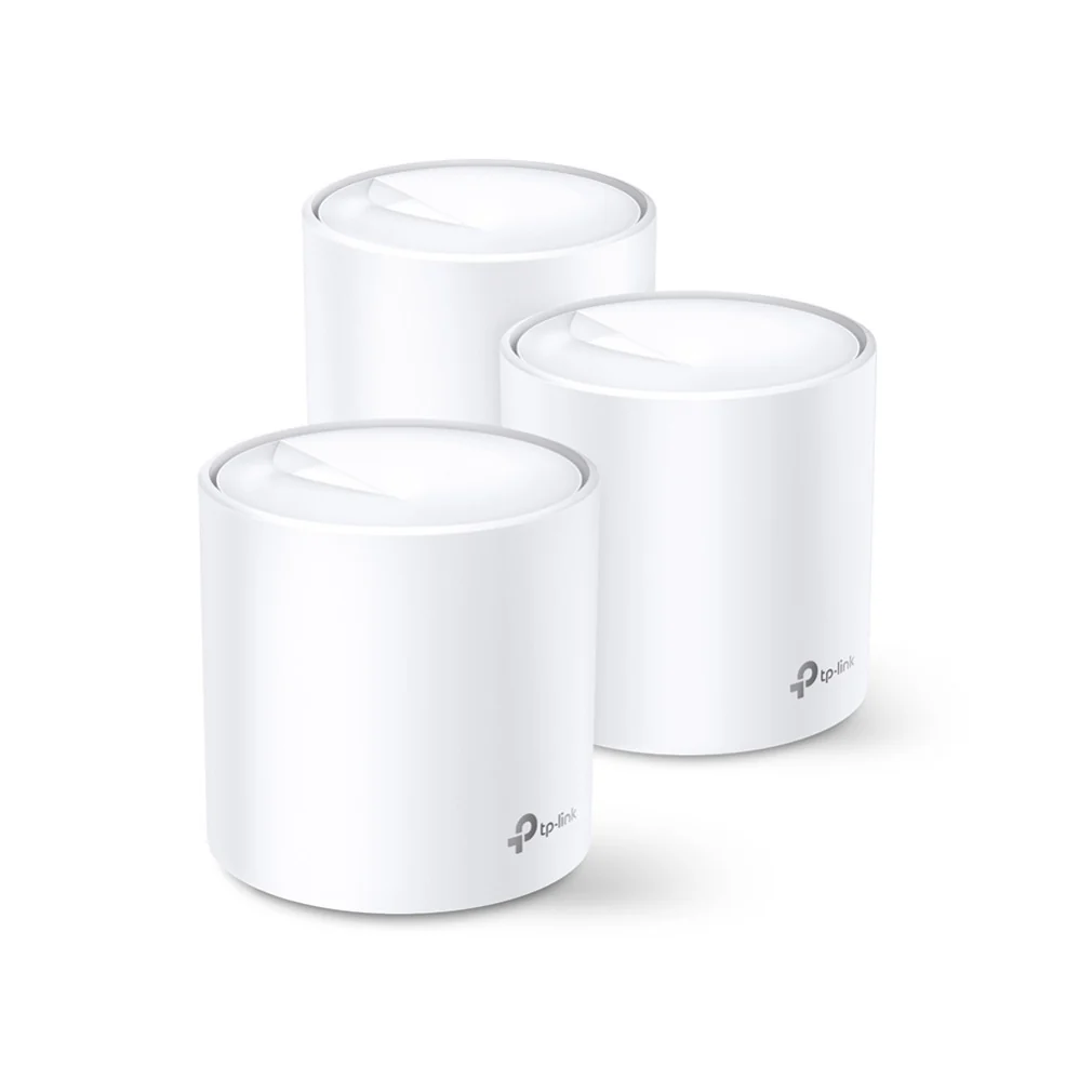 TP-Link Deco X20 AX1800 dual-band WiFi 6 Mesh Systeem (3-pack) Mesh router Wit