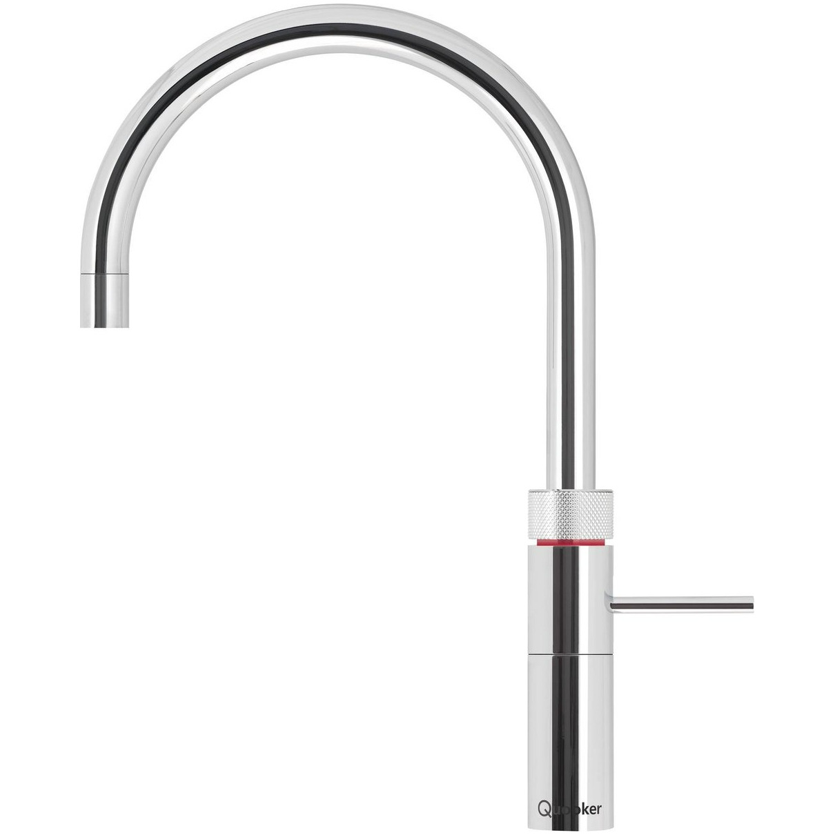 Quooker Fusion Round Chroom Kraan Grijs