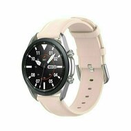 Classic leren bandje - Roze - Huawei Watch 5 - 46mm