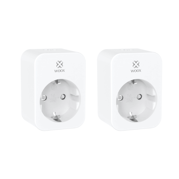 Woox R6118 Slimme stekker + meter 2-pack
